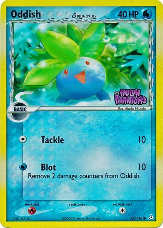 Oddish (73/110) (Delta Species) (Stamped) [EX: Holon Phantoms] | Good Games North