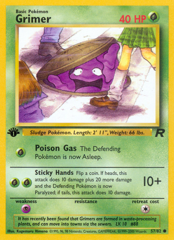 Grimer (57/82) [Team Rocket 1st Edition] | Good Games North