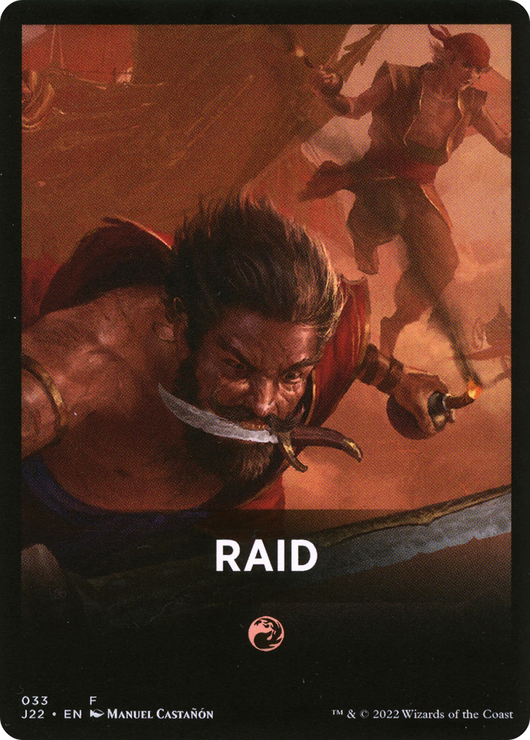 Raid Theme Card [Jumpstart 2022 Front Cards] | Good Games North
