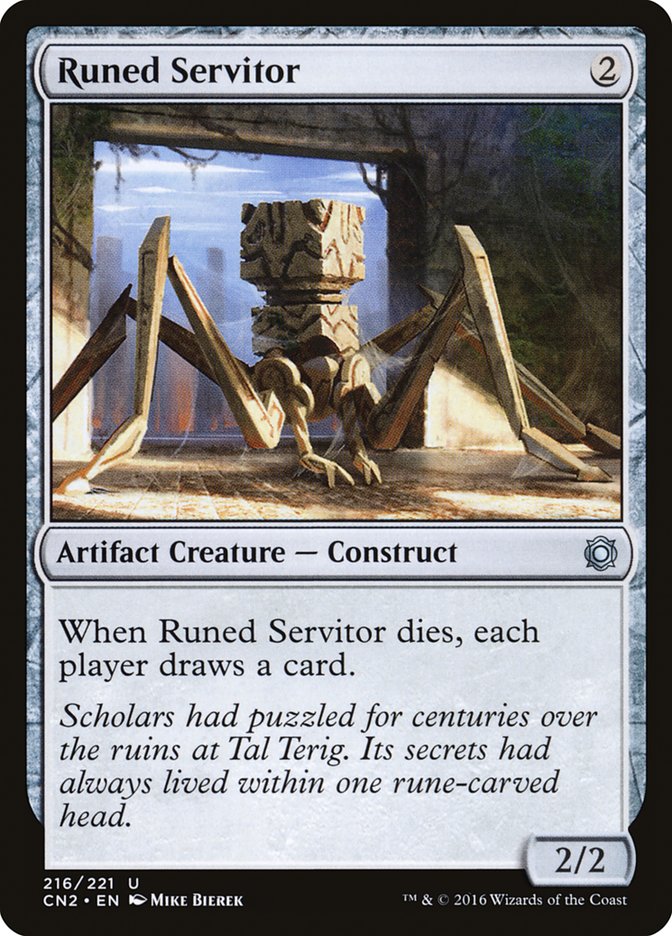 Runed Servitor [Conspiracy: Take the Crown] | Good Games North