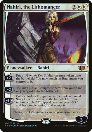 Nahiri, the Lithomancer (Commander 2014) [Commander 2014 Oversized] | Good Games North