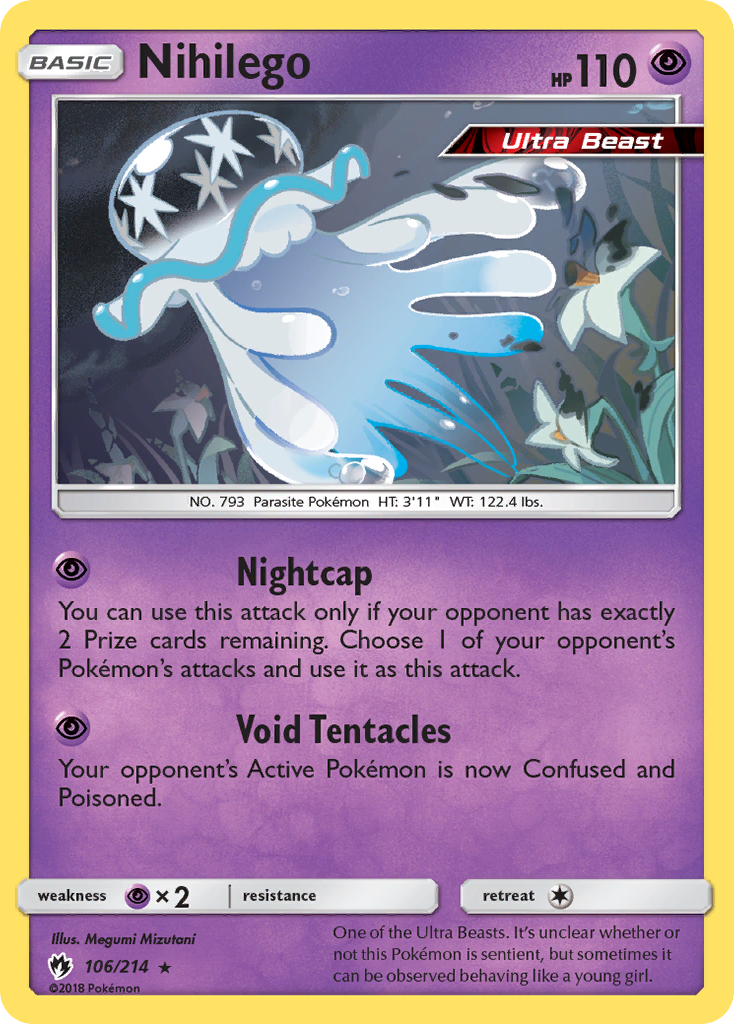 Nihilego (106/214) [Sun & Moon: Lost Thunder] | Good Games North