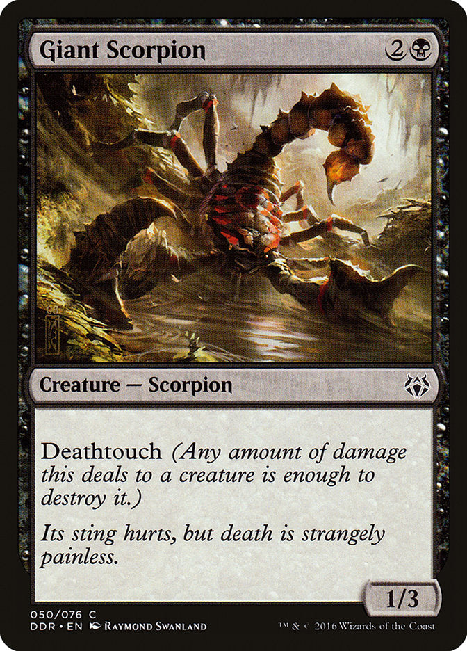 Giant Scorpion [Duel Decks: Nissa vs. Ob Nixilis] | Good Games North