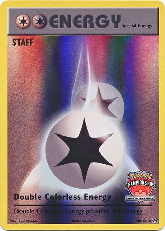 Double Colorless Energy (90/108) (NA Championship Promo Staff) [XY: Evolutions] | Good Games North