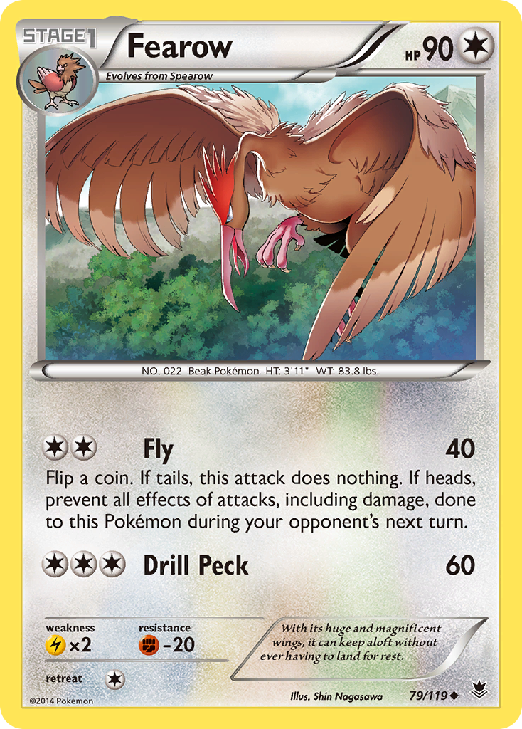 Fearow (79/119) [XY: Phantom Forces] | Good Games North