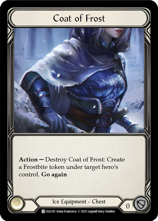 Coat of Frost [ELE145] (Tales of Aria)  1st Edition Cold Foil | Good Games North