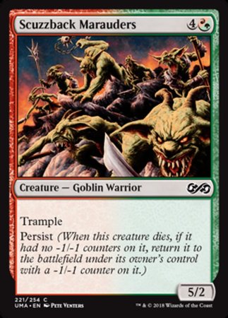 Scuzzback Marauders [Ultimate Masters] | Good Games North