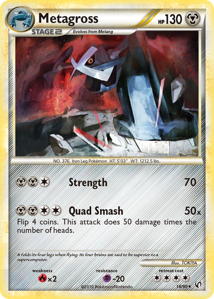 Metagross (18/90) [HeartGold & SoulSilver: Undaunted] | Good Games North
