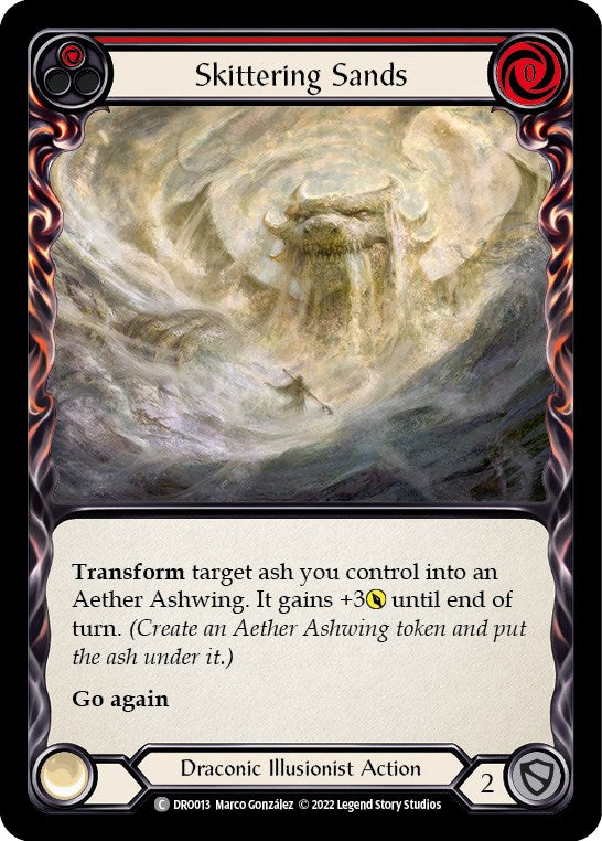 Skittering Sands [DRO013] (Uprising Dromai Blitz Deck) | Good Games North
