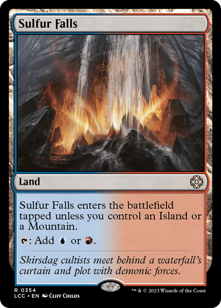 Sulfur Falls [The Lost Caverns of Ixalan Commander] | Good Games North