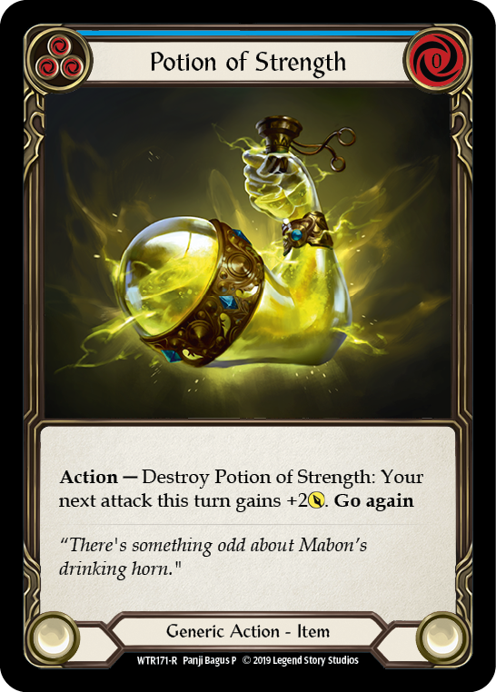 Potion of Strength [WTR171-R] Alpha Print Normal | Good Games North