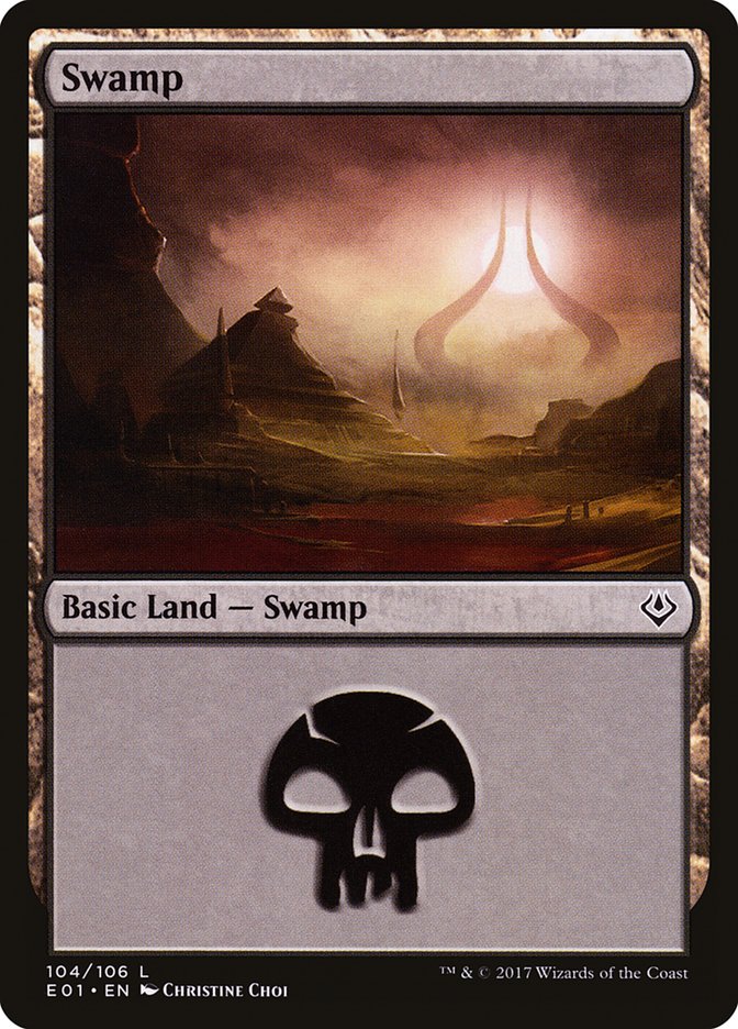Swamp (104) [Archenemy: Nicol Bolas] | Good Games North