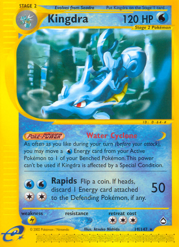 Kingdra (19/147) [Aquapolis] | Good Games North