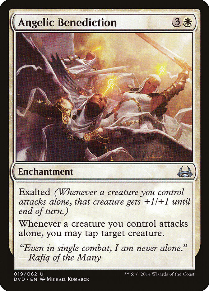 Angelic Benediction (Divine vs. Demonic) [Duel Decks Anthology] | Good Games North
