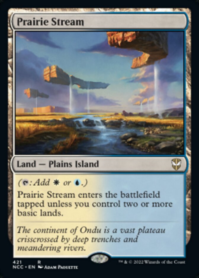 Prairie Stream [Streets of New Capenna Commander] | Good Games North