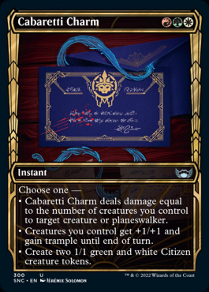 Cabaretti Charm (Showcase Golden Age) [Streets of New Capenna] | Good Games North