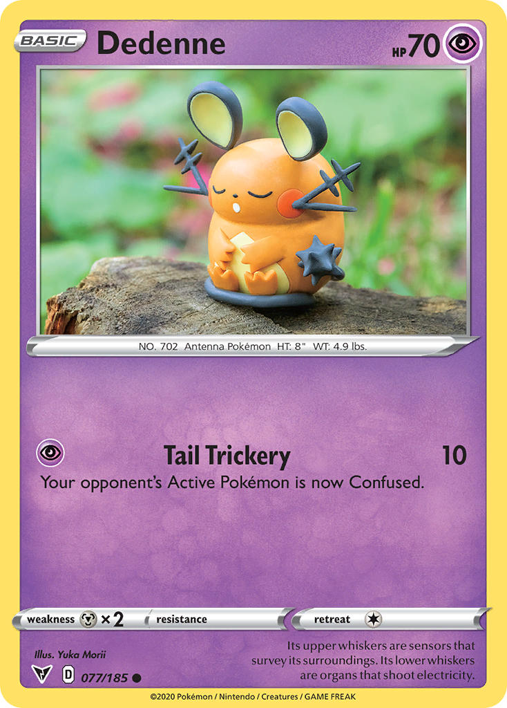 Dedenne (077/185) [Sword & Shield: Vivid Voltage] | Good Games North