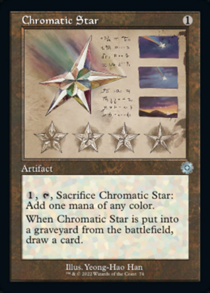 Chromatic Star (Retro Schematic) [The Brothers' War Retro Artifacts] | Good Games North