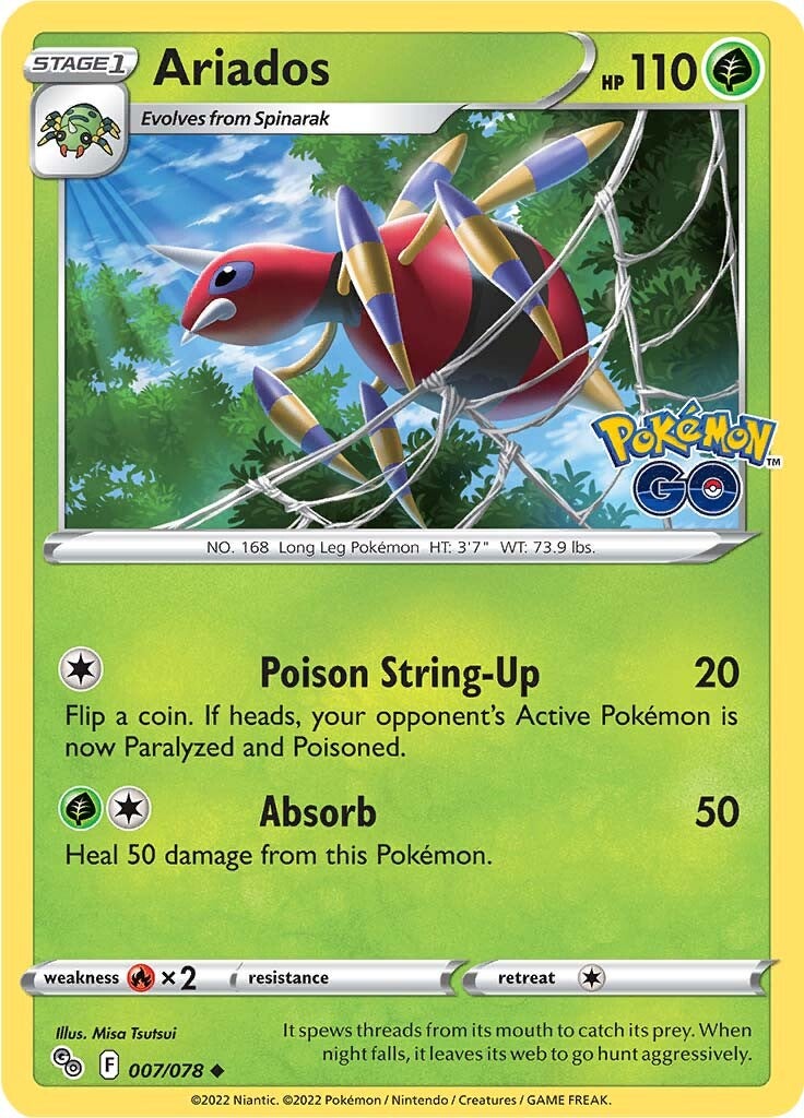 Ariados (007/078) [Pokémon GO] | Good Games North