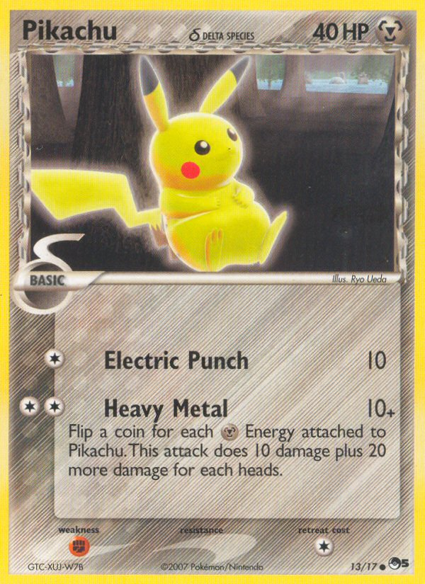 Pikachu (13/17) (Delta Species) [POP Series 5] | Good Games North