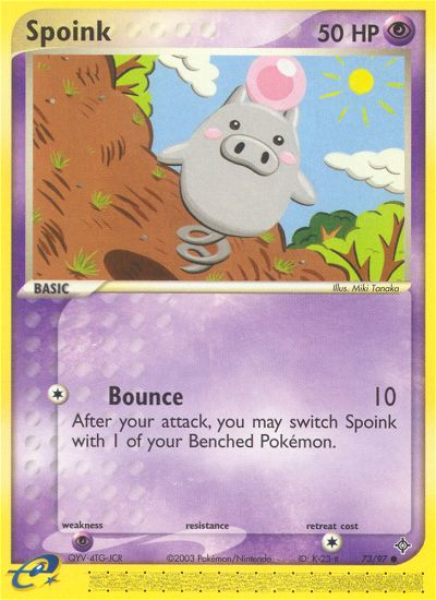 Spoink (73/97) [EX: Dragon] | Good Games North