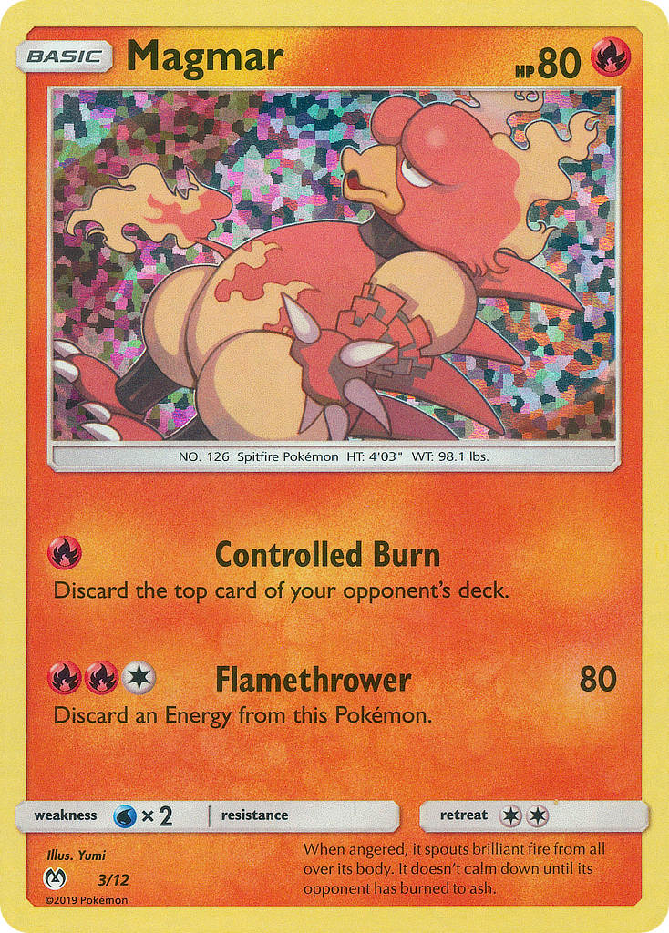 Magmar (3/12) [McDonald's Promos: 2019 Collection] | Good Games North
