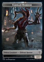 Horror // Eldrazi Horror Double-sided Token [Commander Legends: Battle for Baldur's Gate Tokens] | Good Games North
