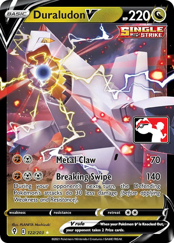 Duraludon V (122/203) [Prize Pack Series One] | Good Games North