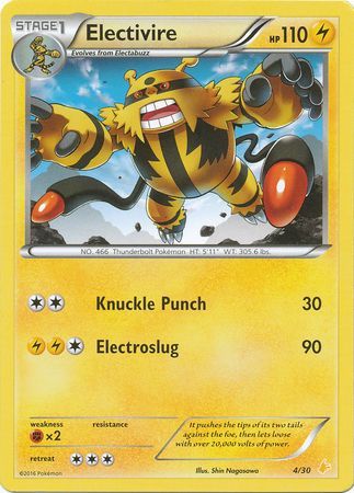 Electivire (4/30) [XY: Trainer Kit 3 - Pikachu Libre] | Good Games North
