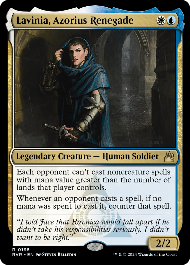 Lavinia, Azorius Renegade [Ravnica Remastered] | Good Games North
