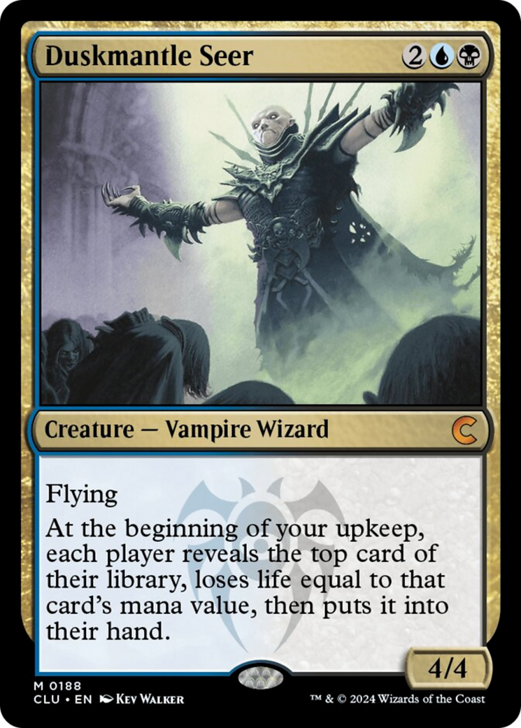 Duskmantle Seer [Ravnica: Clue Edition] | Good Games North