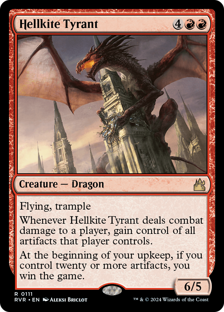 Hellkite Tyrant [Ravnica Remastered] | Good Games North