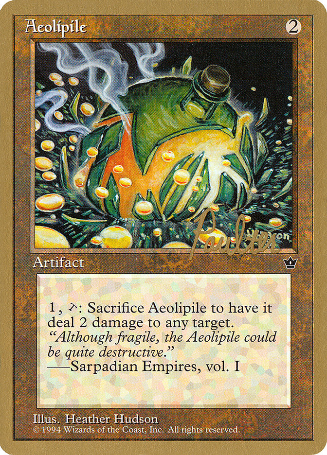 Aeolipile (Preston Poulter) [Pro Tour Collector Set] | Good Games North
