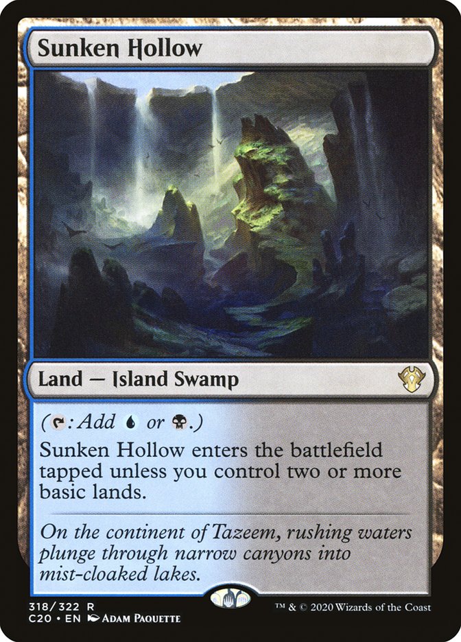 Sunken Hollow [Commander 2020] | Good Games North