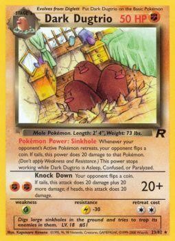 Dark Dugtrio (23/82) [Team Rocket Unlimited] | Good Games North