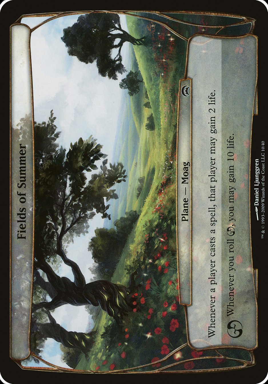 Fields of Summer (Planes) [Planechase Planes] | Good Games North