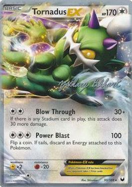 Tornadus EX (90/108) (CMT - Zachary Bokhari) [World Championships 2012] | Good Games North