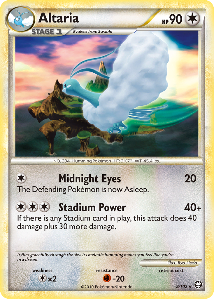 Altaria (2/102) [HeartGold & SoulSilver: Triumphant] | Good Games North