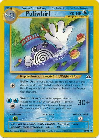 Poliwhirl (44/75) [Neo Discovery Unlimited] | Good Games North