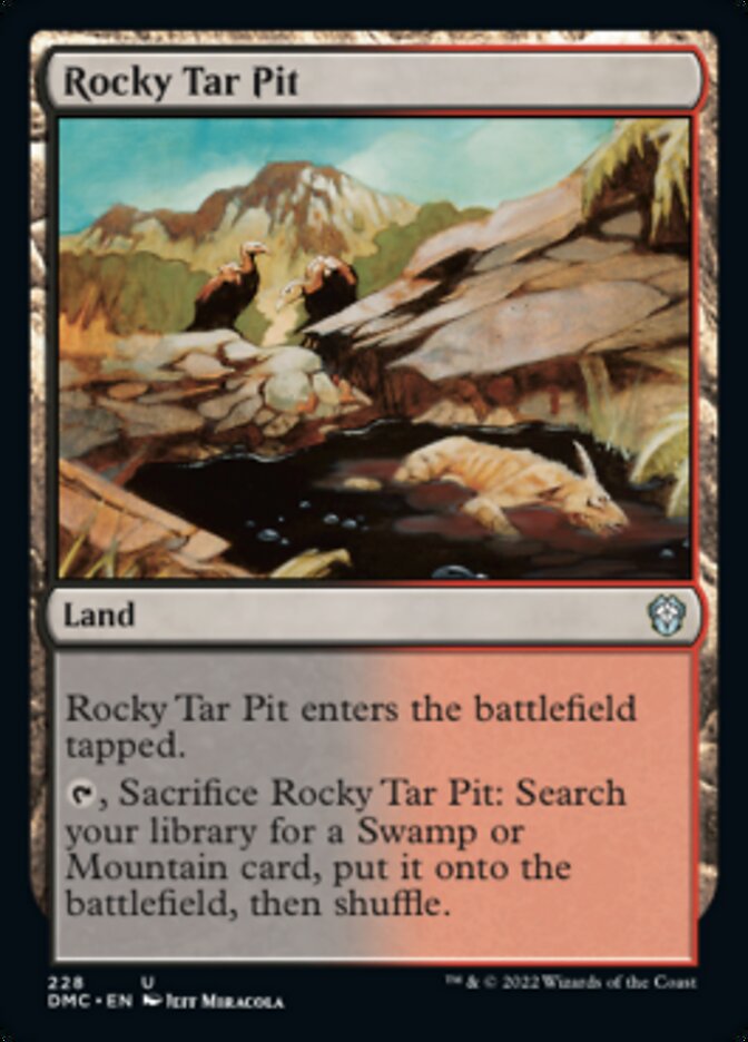 Rocky Tar Pit [Dominaria United Commander] | Good Games North