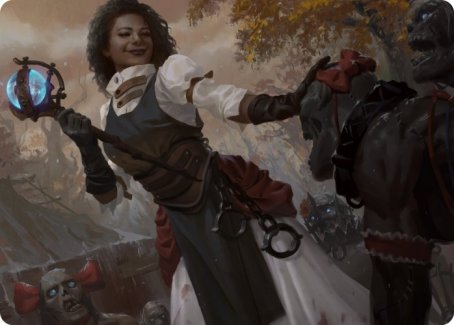 Skaab Wrangler Art Card [Innistrad: Midnight Hunt Art Series] | Good Games North