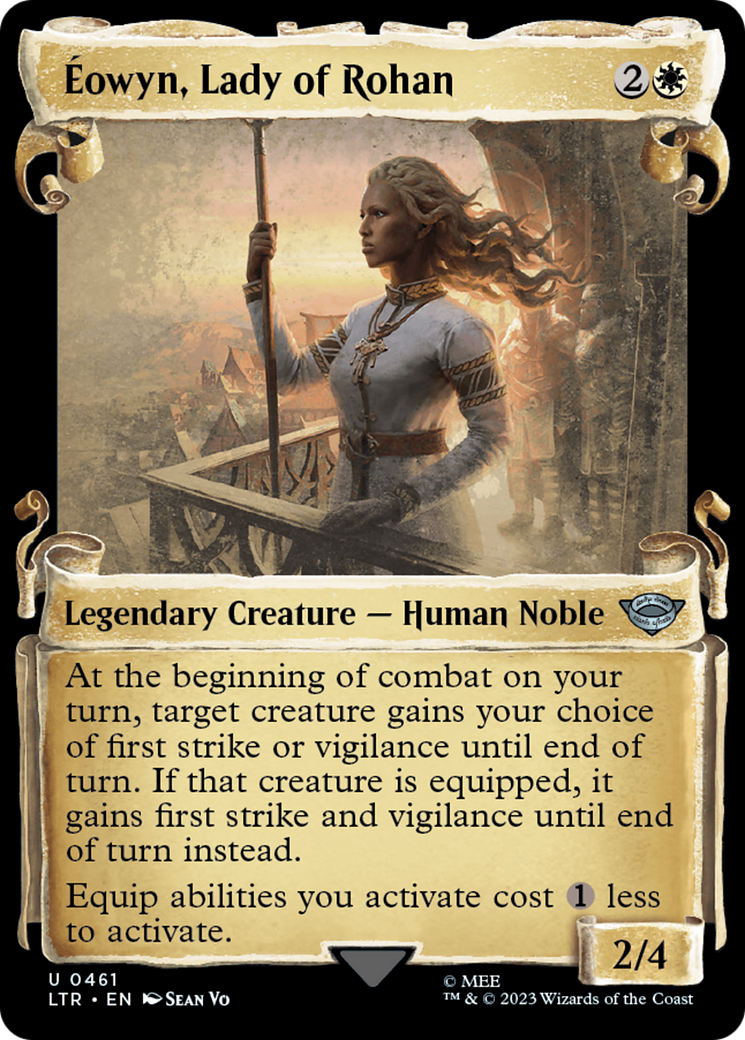 Eowyn, Lady of Rohan [The Lord of the Rings: Tales of Middle-Earth Showcase Scrolls] | Good Games North