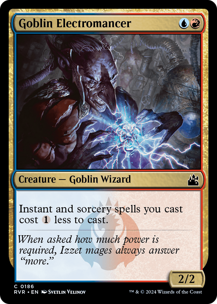 Goblin Electromancer [Ravnica Remastered] | Good Games North