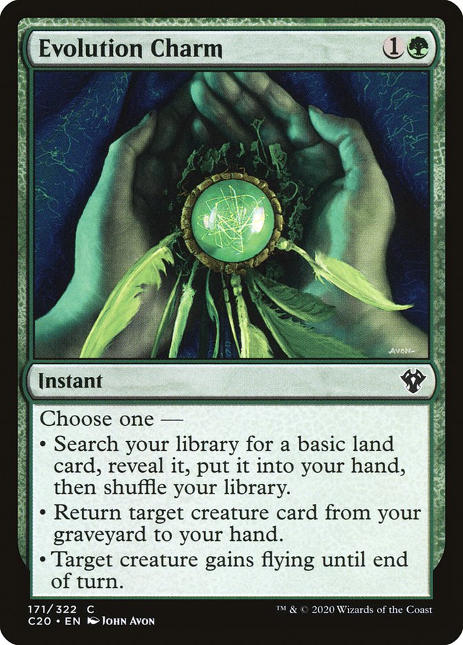 Evolution Charm [Commander 2020] | Good Games North