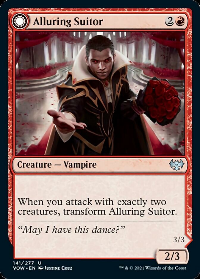 Alluring Suitor // Deadly Dancer [Innistrad: Crimson Vow] | Good Games North
