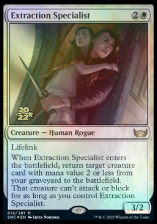 Extraction Specialist [Streets of New Capenna Prerelease Promos] | Good Games North