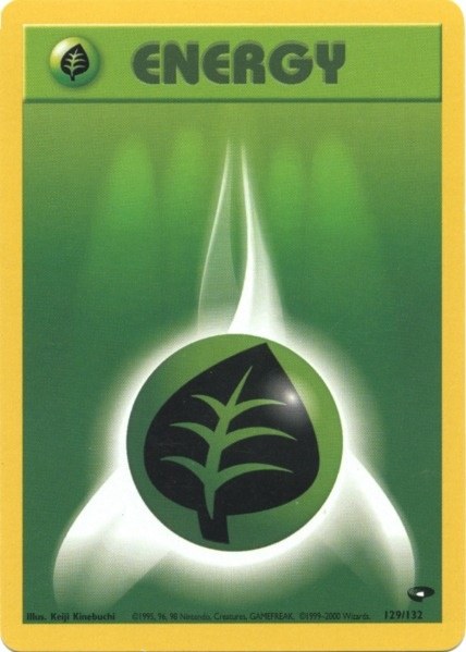 Grass Energy (129/132) [Gym Challenge Unlimited] | Good Games North
