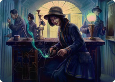 Wiretapping Art Card [Streets of New Capenna Art Series] | Good Games North