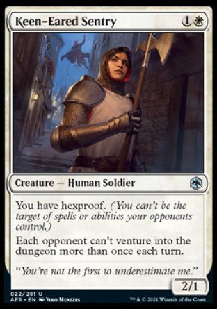 Keen-Eared Sentry [Dungeons & Dragons: Adventures in the Forgotten Realms] | Good Games North