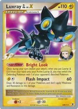 Luxray GL LV.X (109/111) (Crowned Tiger - Tsubasa Nakamura) [World Championships 2009] | Good Games North